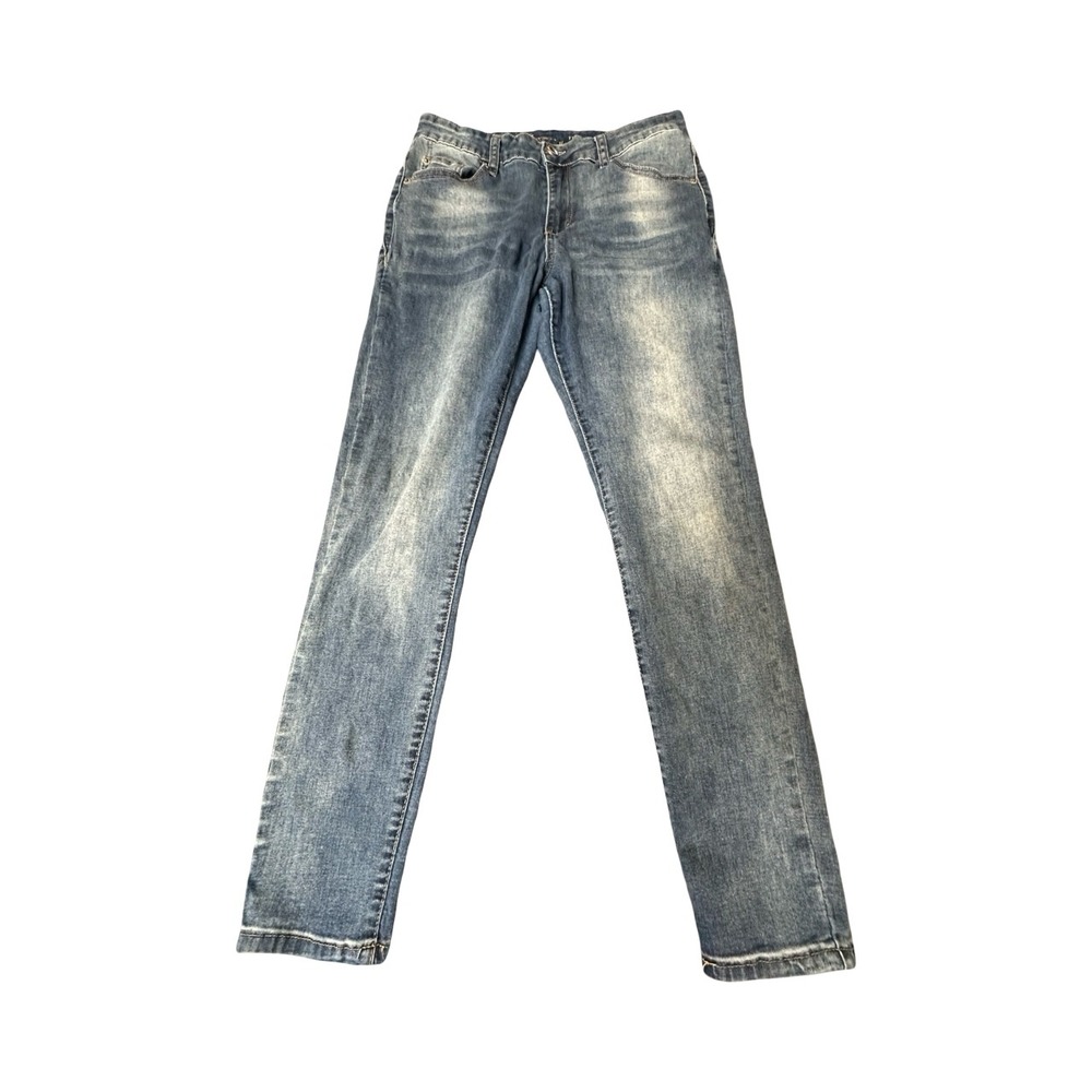 Gemma Rae Jeans Womens‎ 11/30 Blue Skinny Denim Faded Stretch Casual Slim Fit